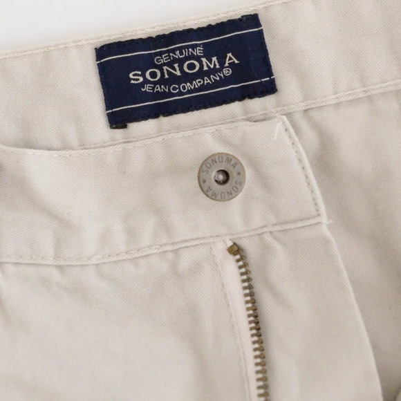 Sonoma Beige 100% Cotton Maxi Skirt Size 12 - Picture 12 of 13